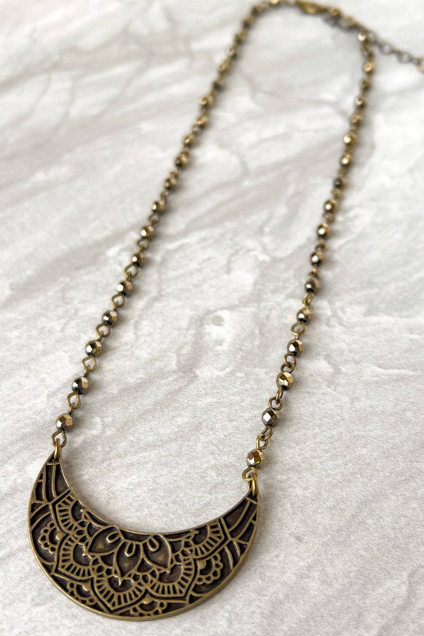 Wonder Woman Necklace in Bronze