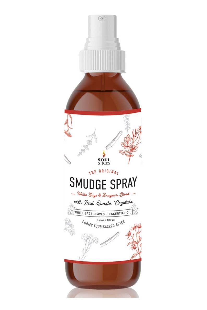 Soul Sticks - Dragon's Blood Sage Smudge Spray (3.5 oz)