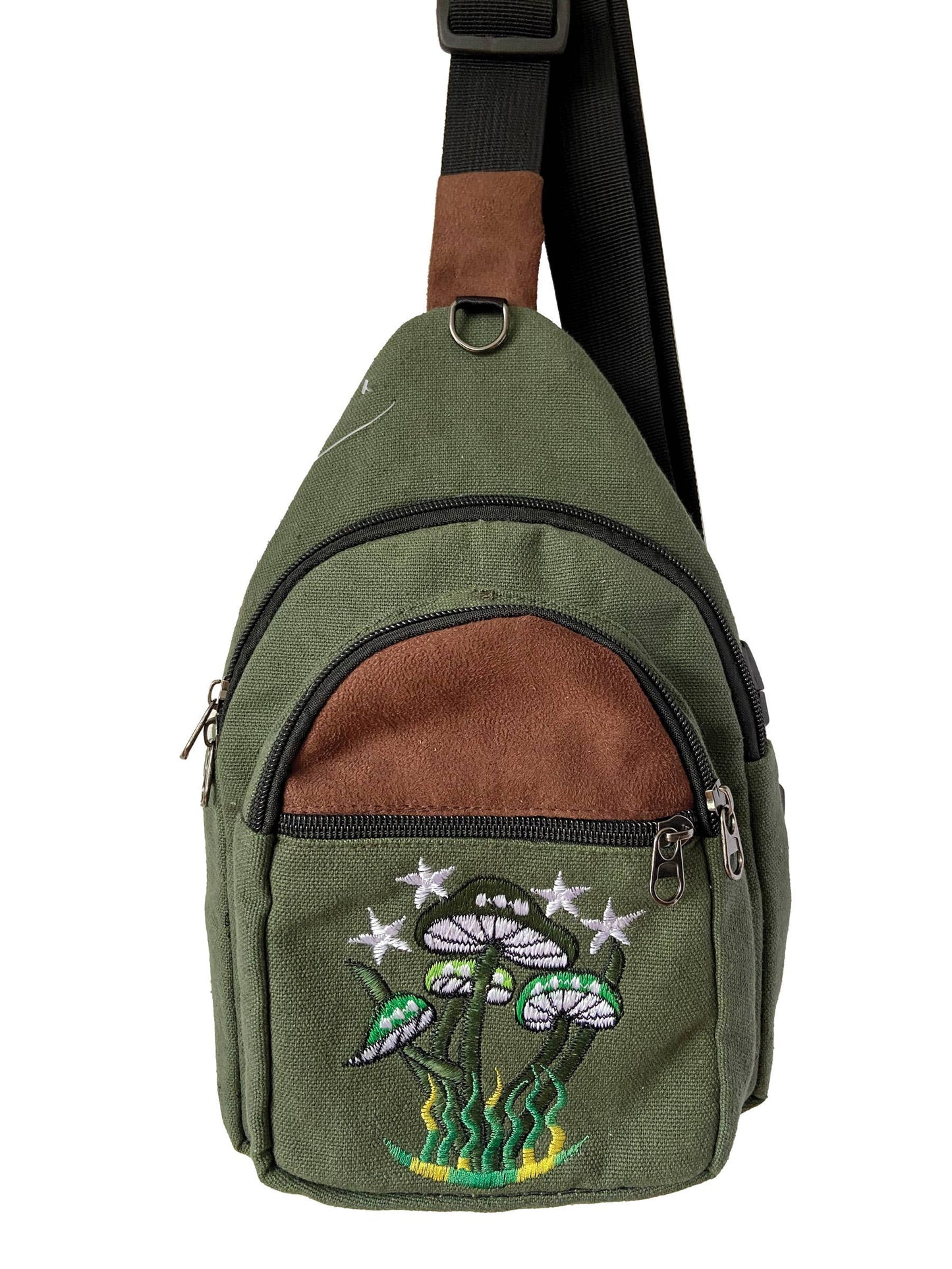 Crossbody Bag Mushroom Stars