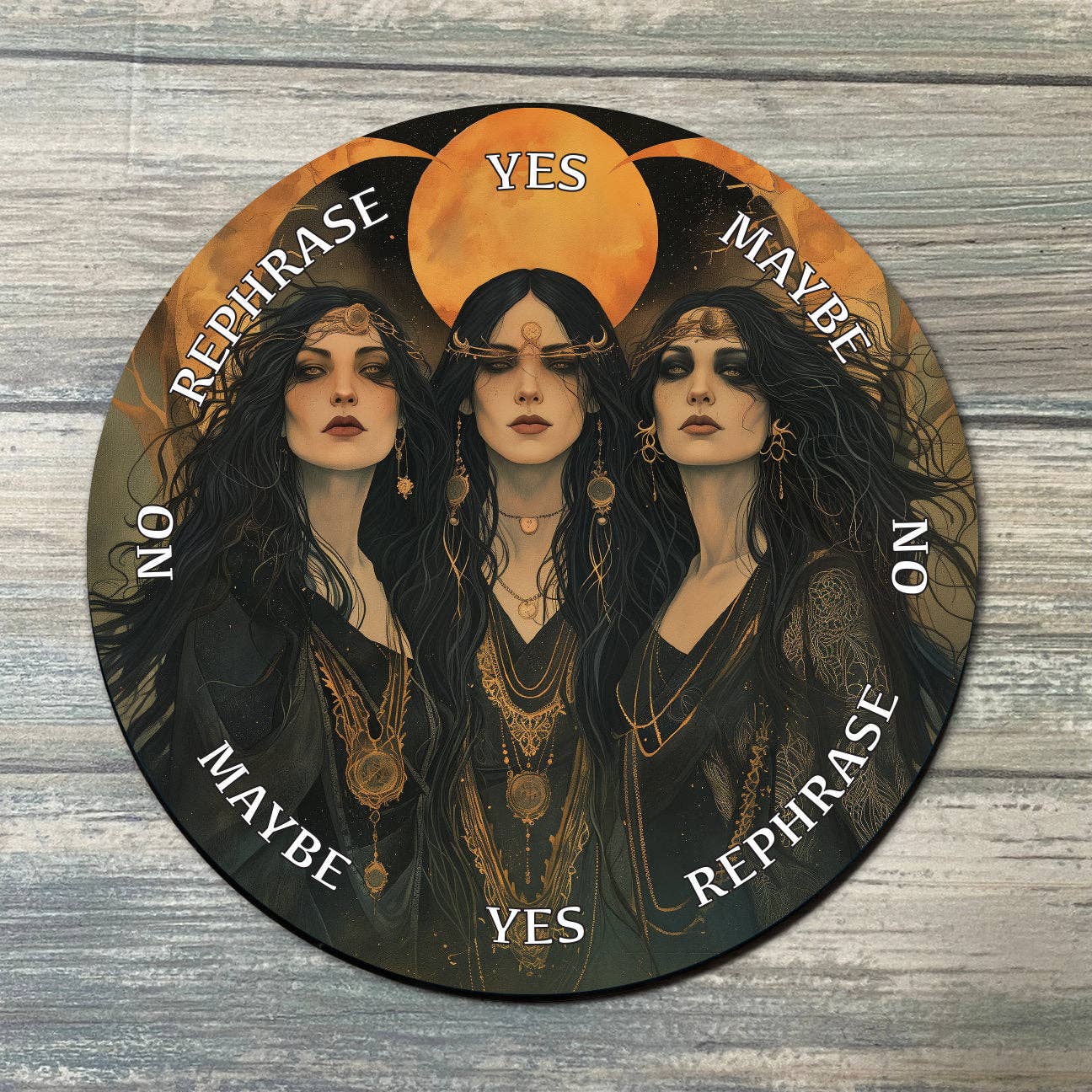 Triple Goddess Pendulum Board