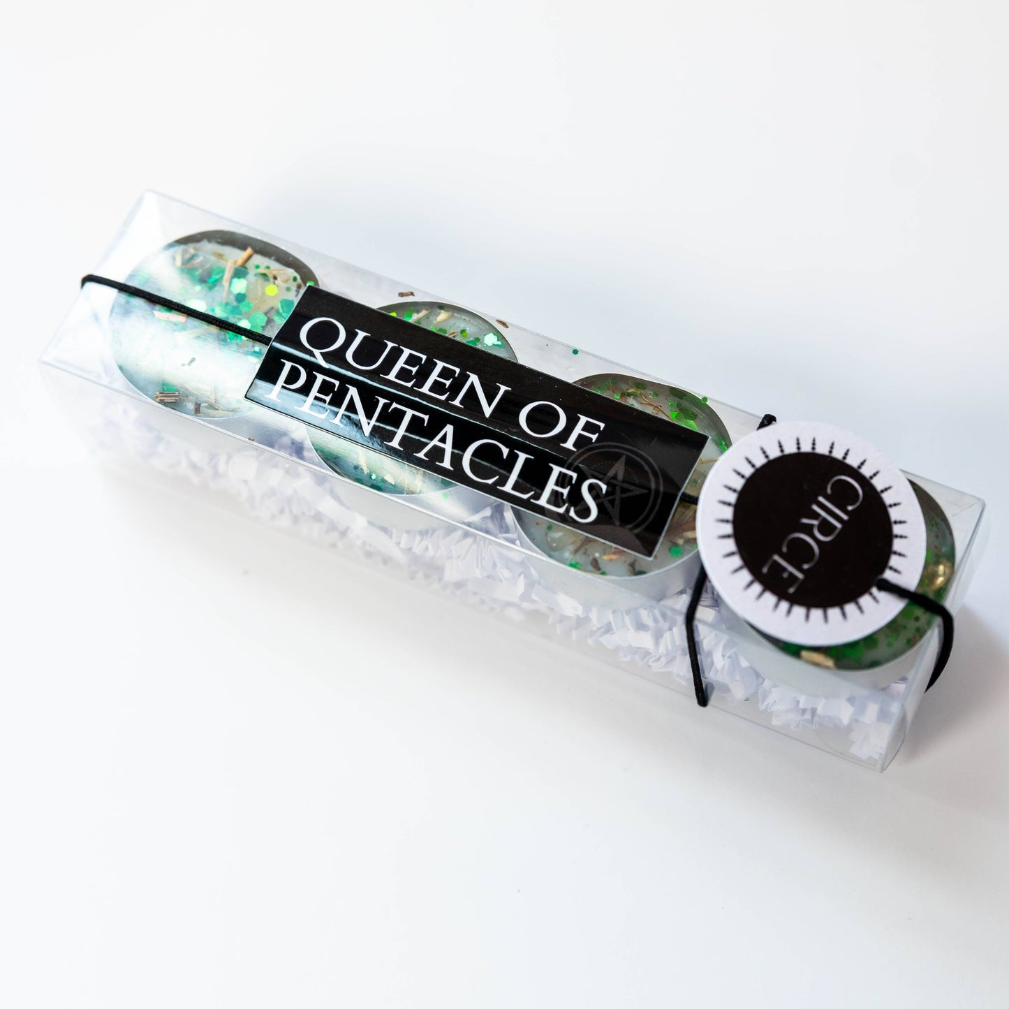 Queen of Pentacles Tealight Spell Candles