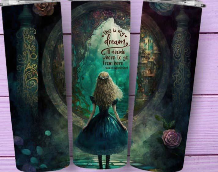 Wonder Land Alice 20oz Tumbler