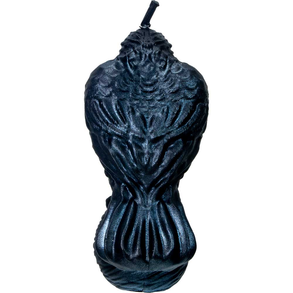 Intention Candle - Raven on Skull Black