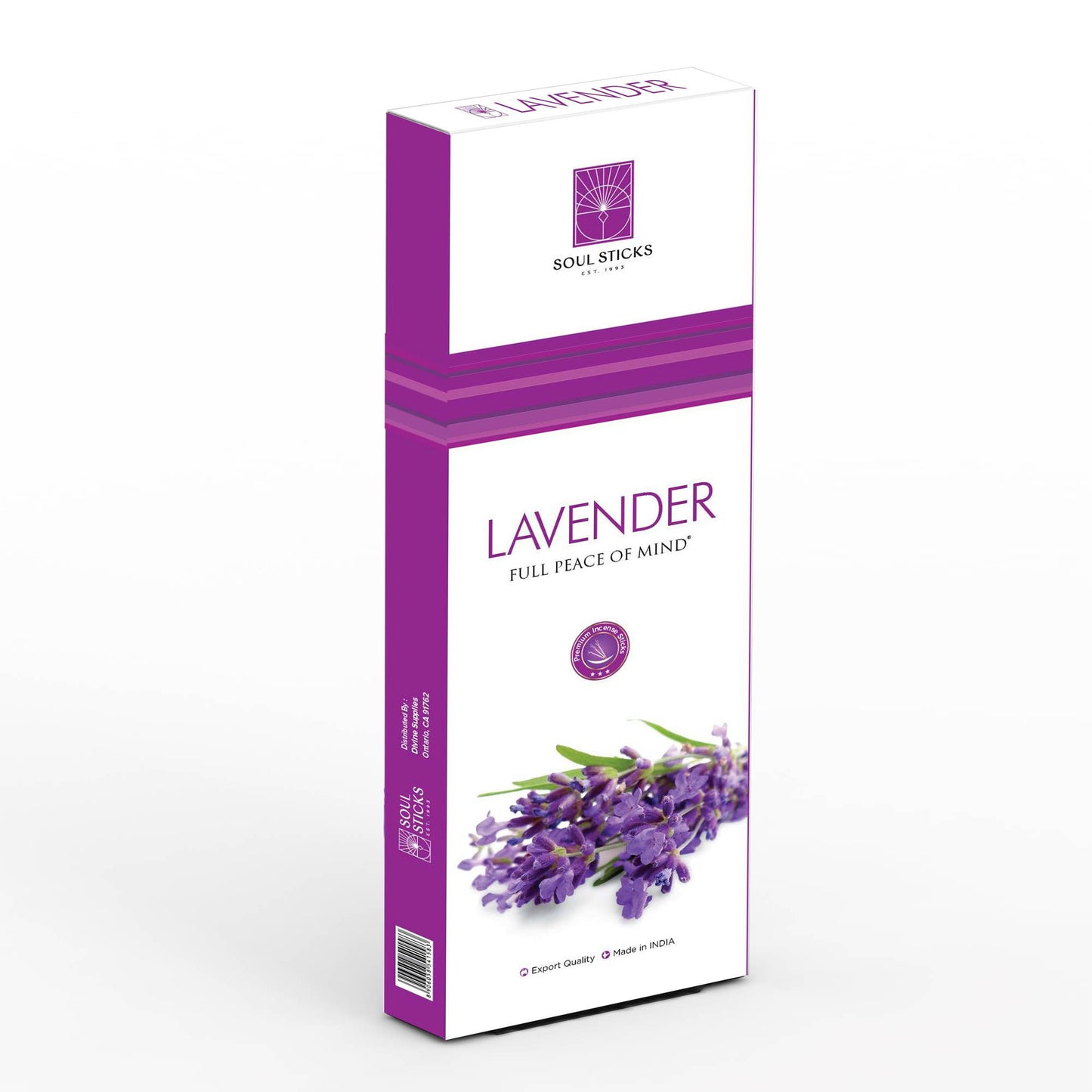 Soul Sticks - Lavender Premium Series Incense Sticks (90 g.)