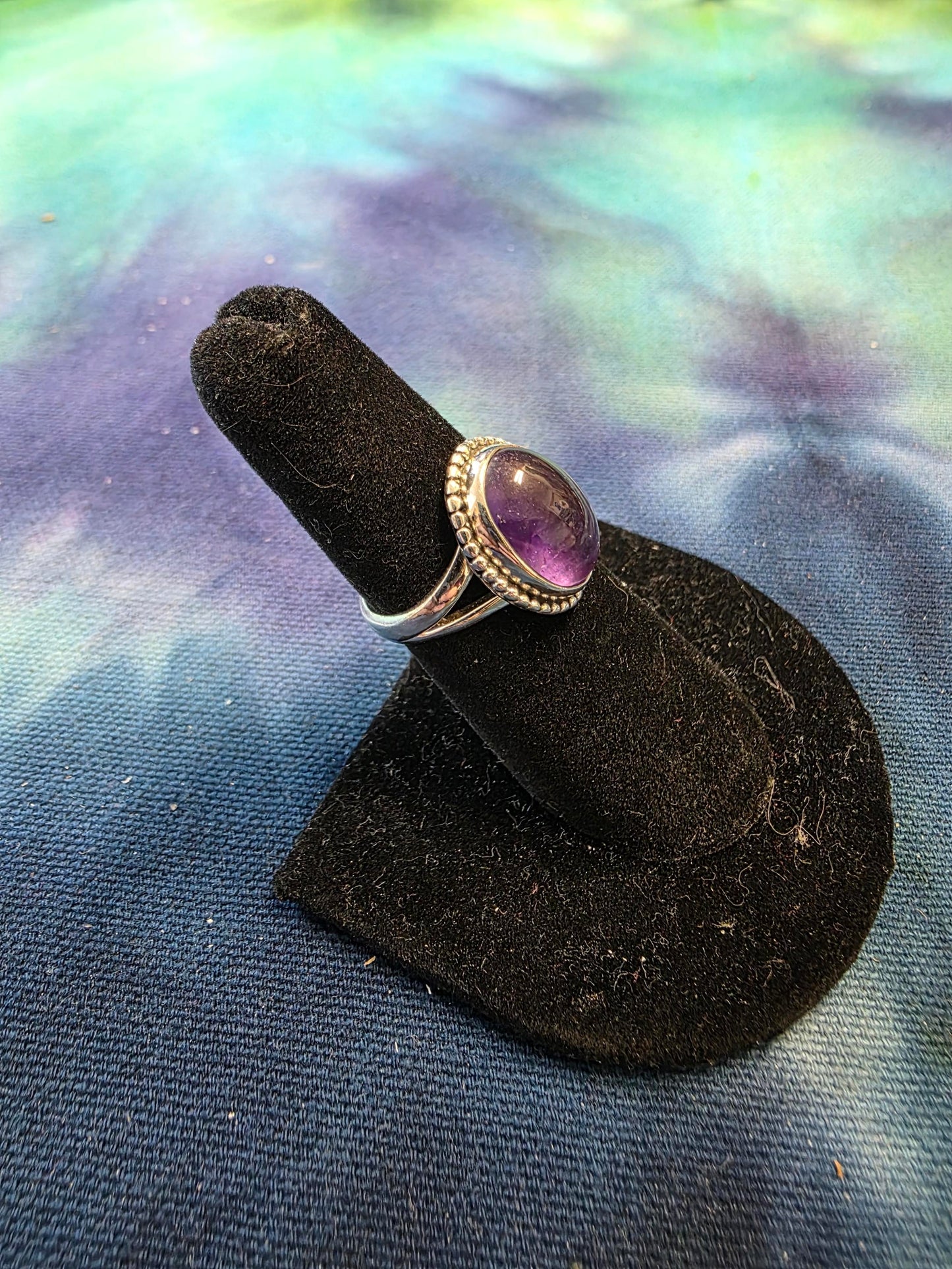 Amethyst Sterling Silver Ring