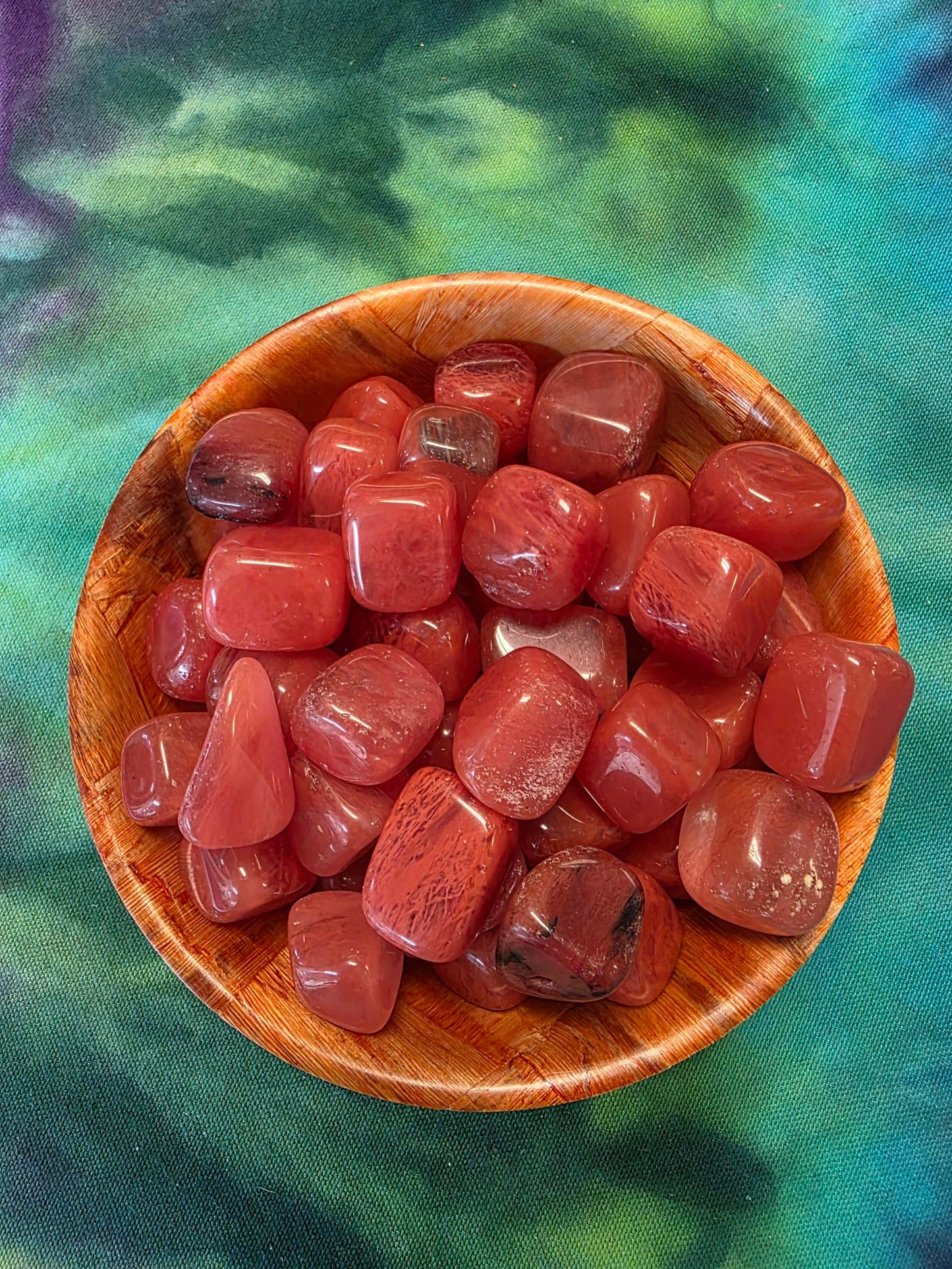 Cherry Quartz Stone Tumble