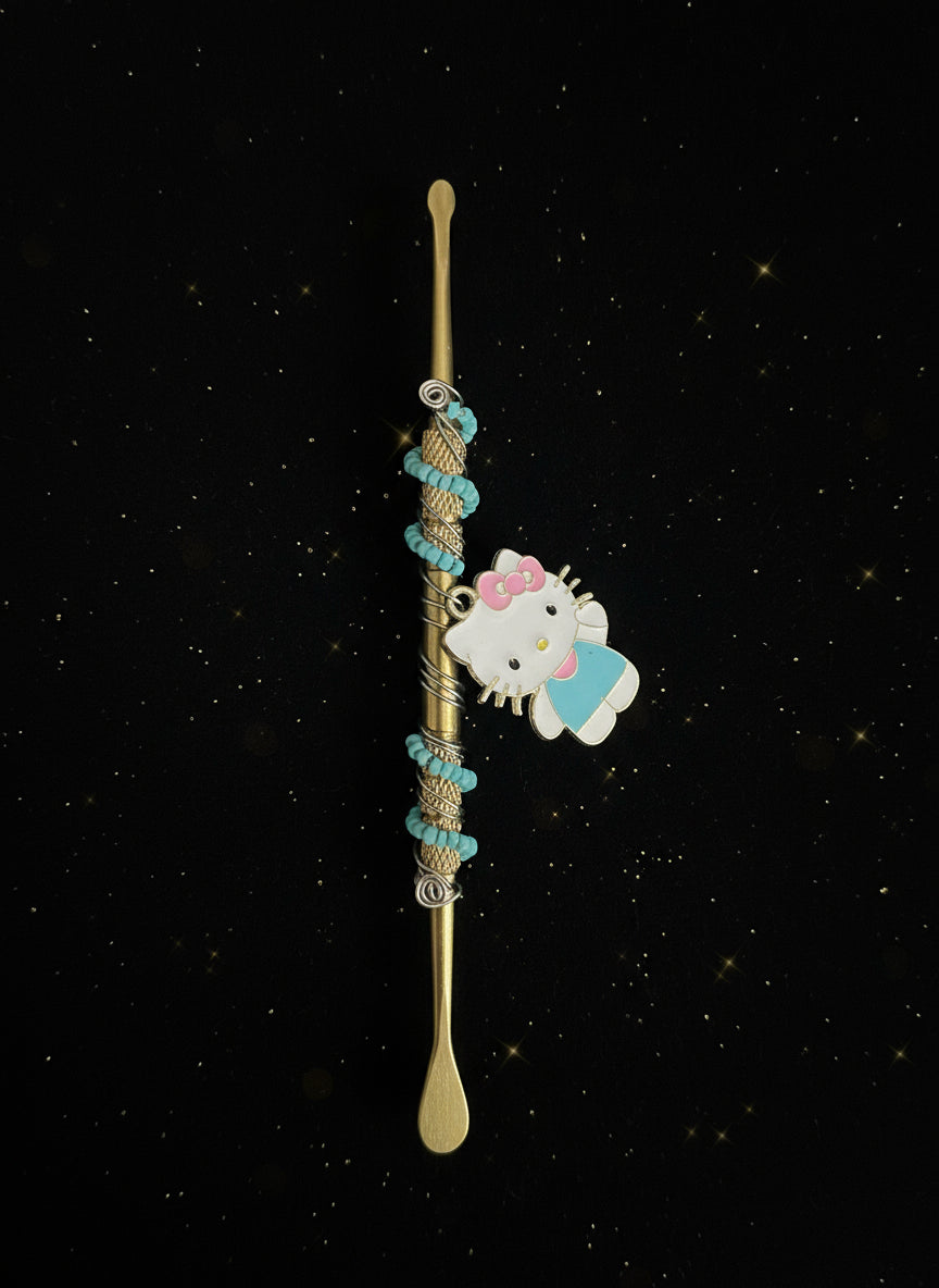 Gold Hello Kitty Dab Tool