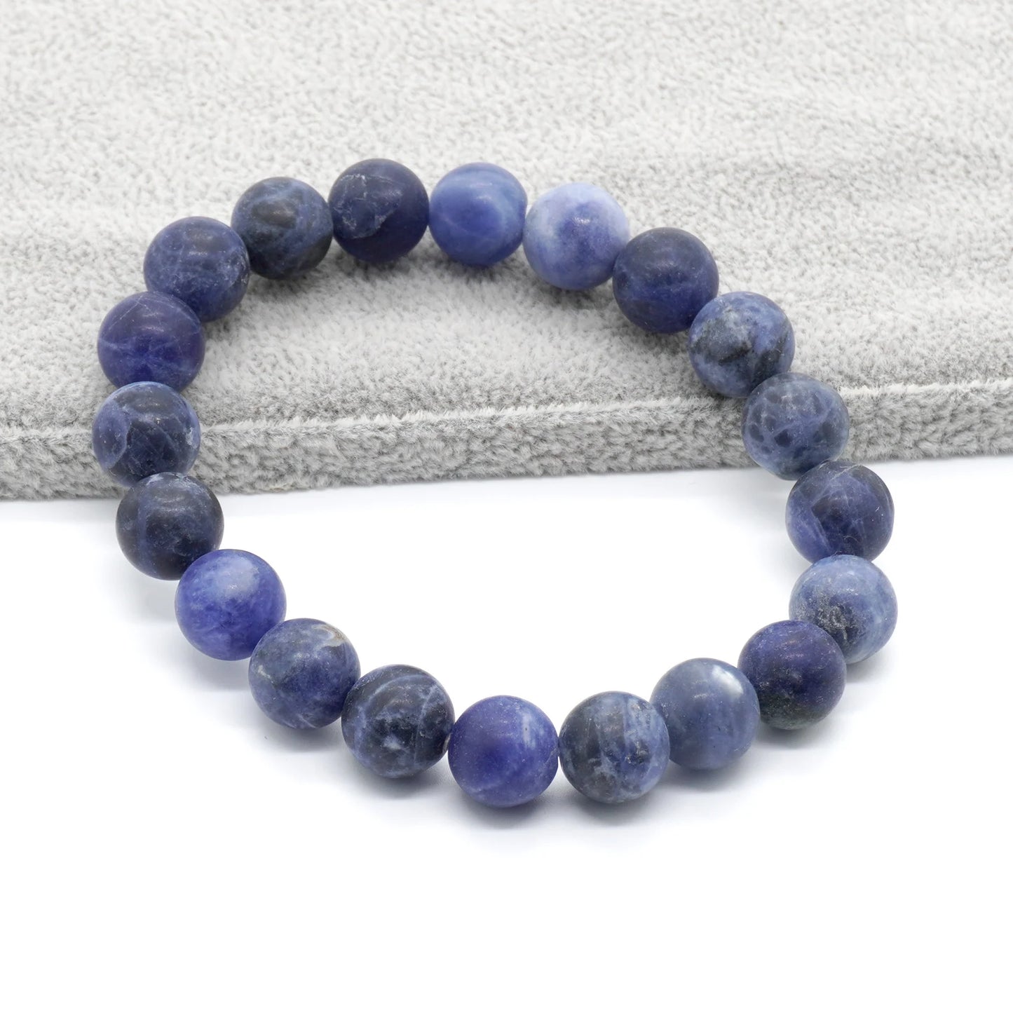 Matte Sodalite Stone Bracelet 8mm