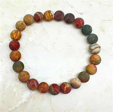 Matte Emporer Stone Bracelet 8mm