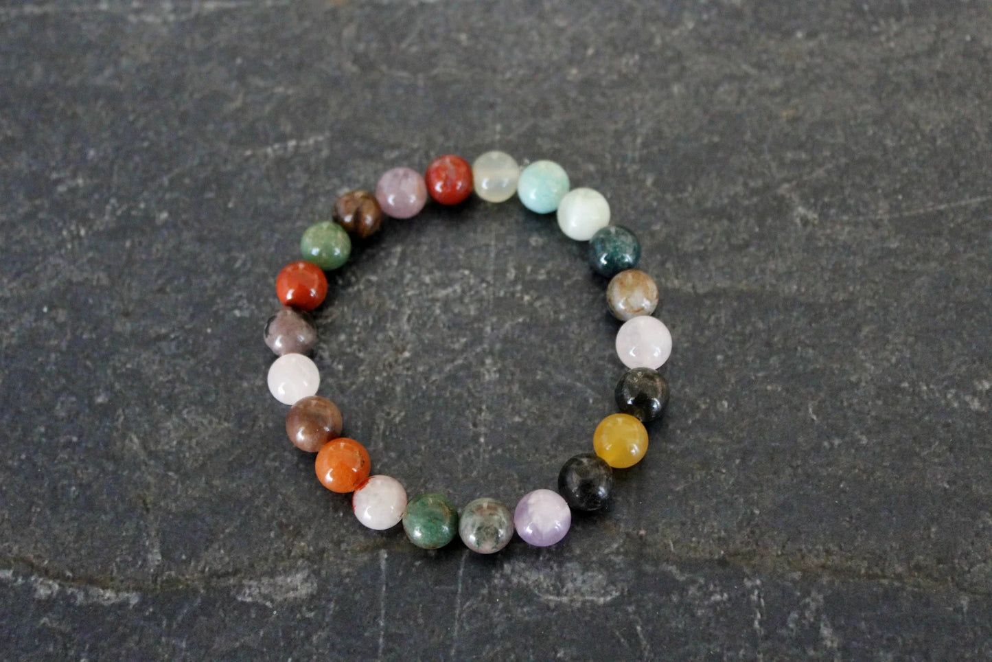 Mixed Stone Bracelet 8mm