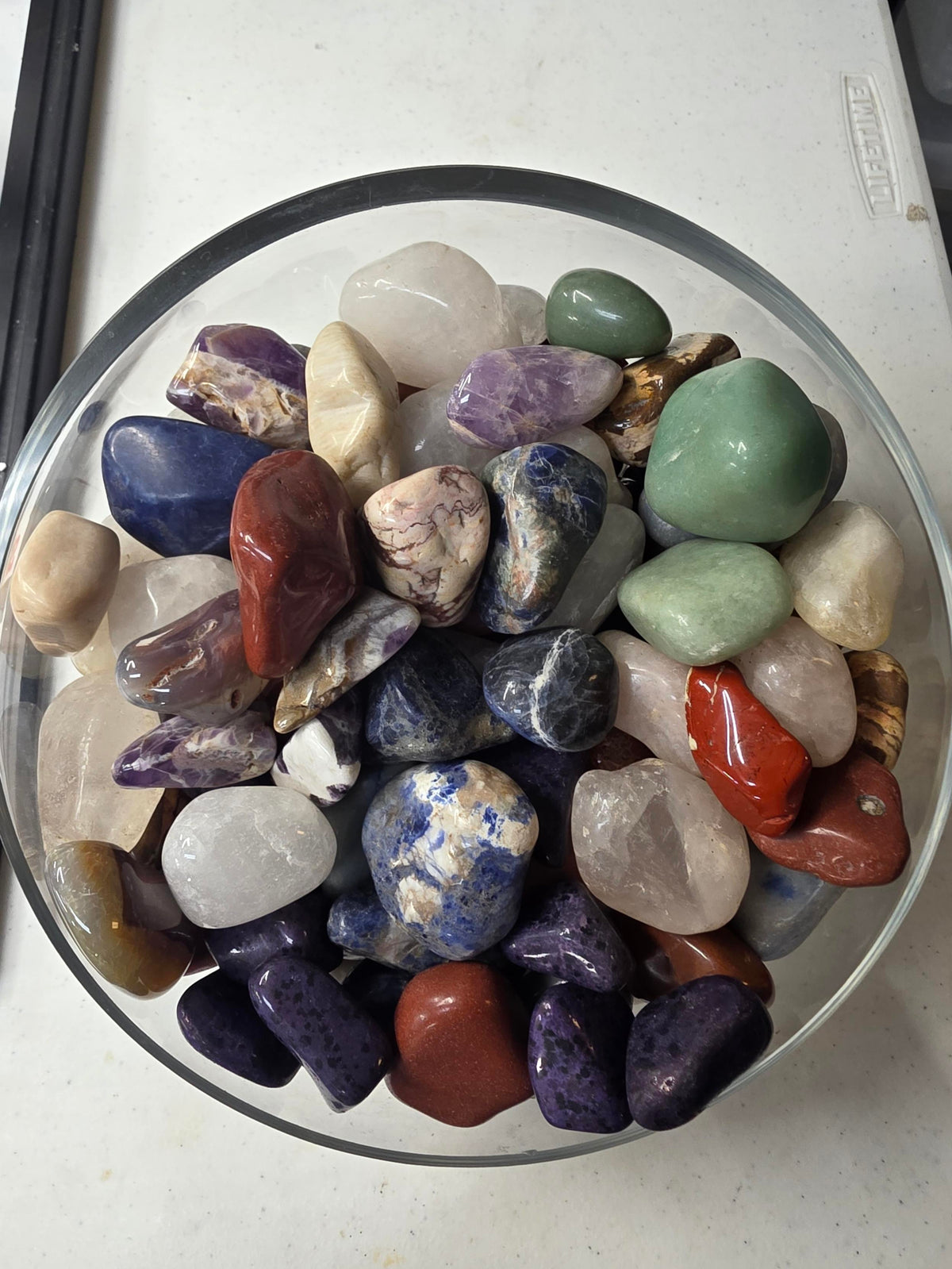 Large Mixed Tumble Stone