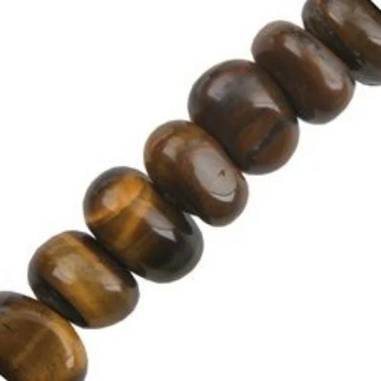 Gold Tiger's Eye Stone Choker Necklace