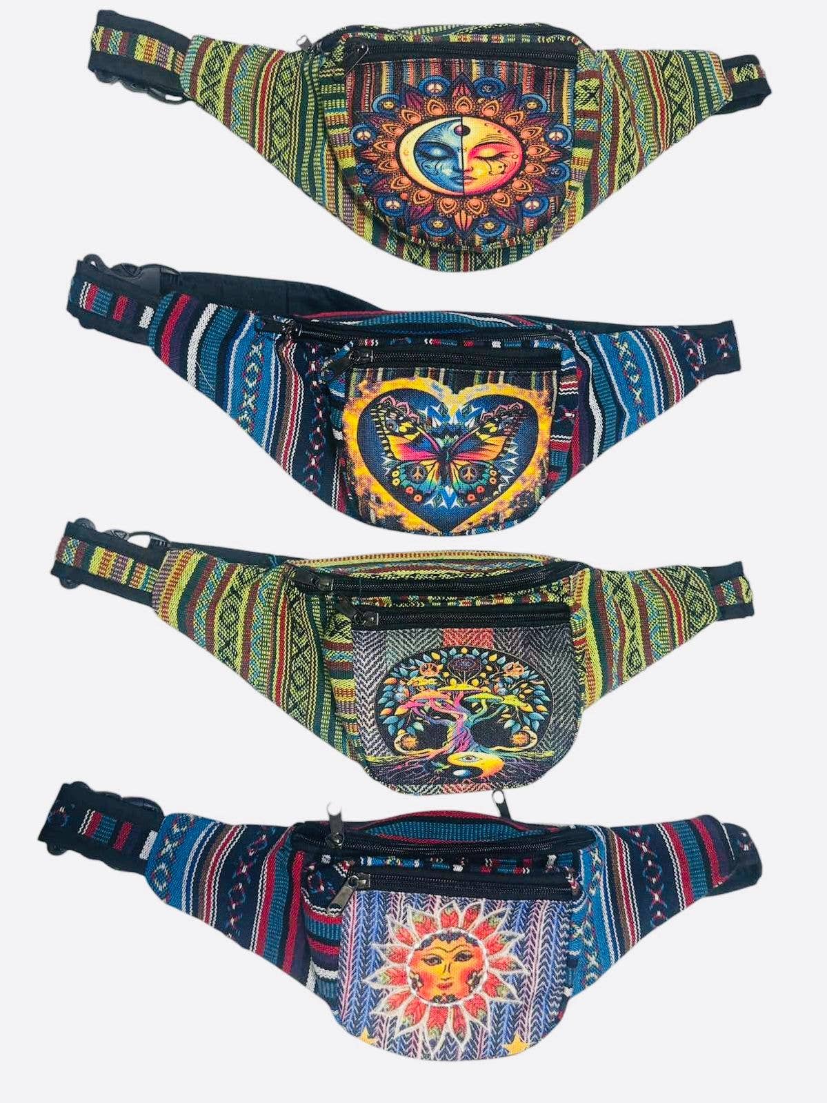Nature of Earth Sun Moon Fanny Bag