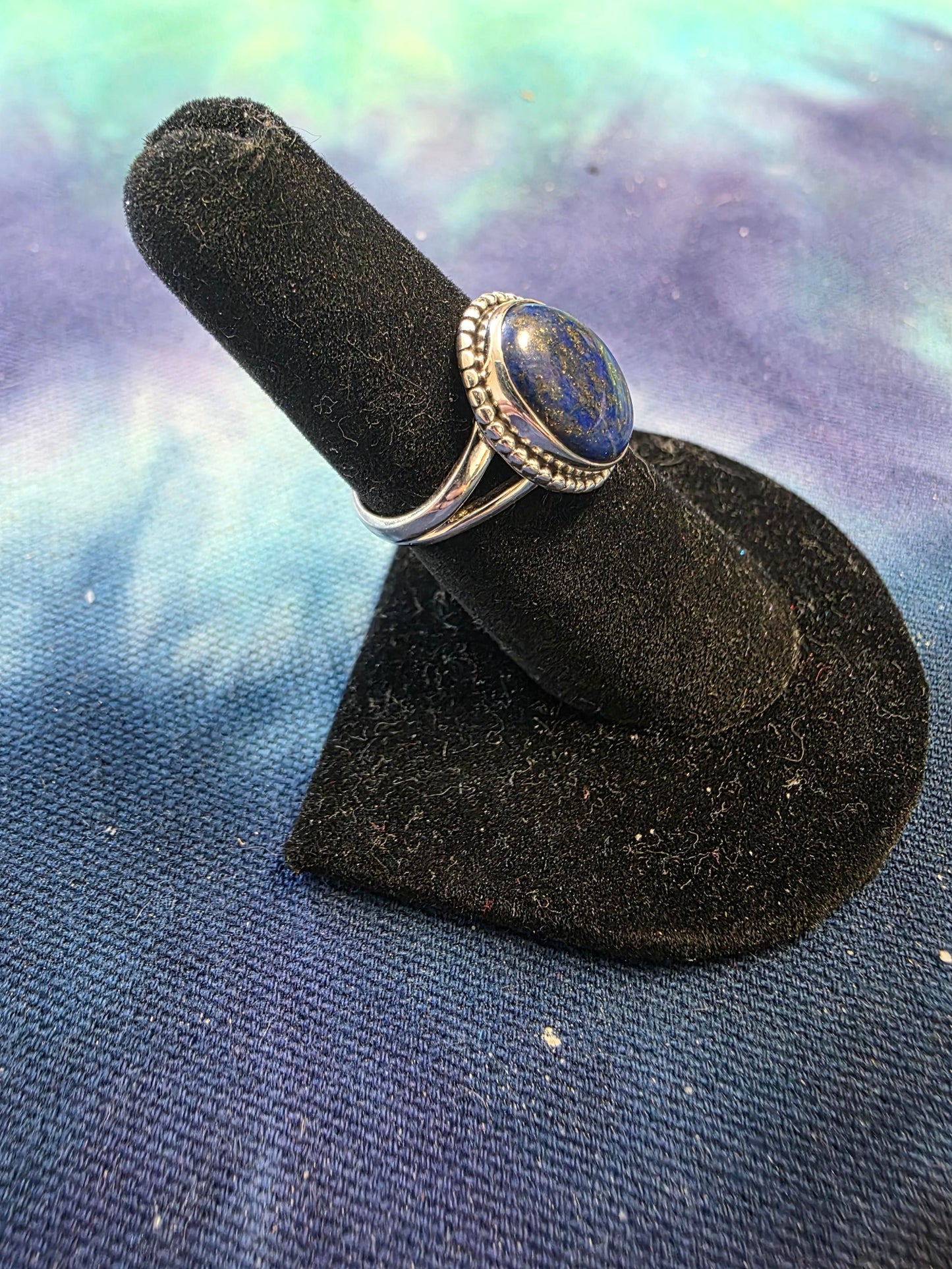 Lapis Lazuli Sterling Silver Ring