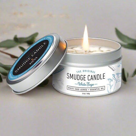 Soul Sticks - White Sage Smudge Candle (3.5 oz)