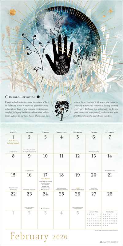 Year of the Witch 2026 Wall Calendar by Temperance  Alden