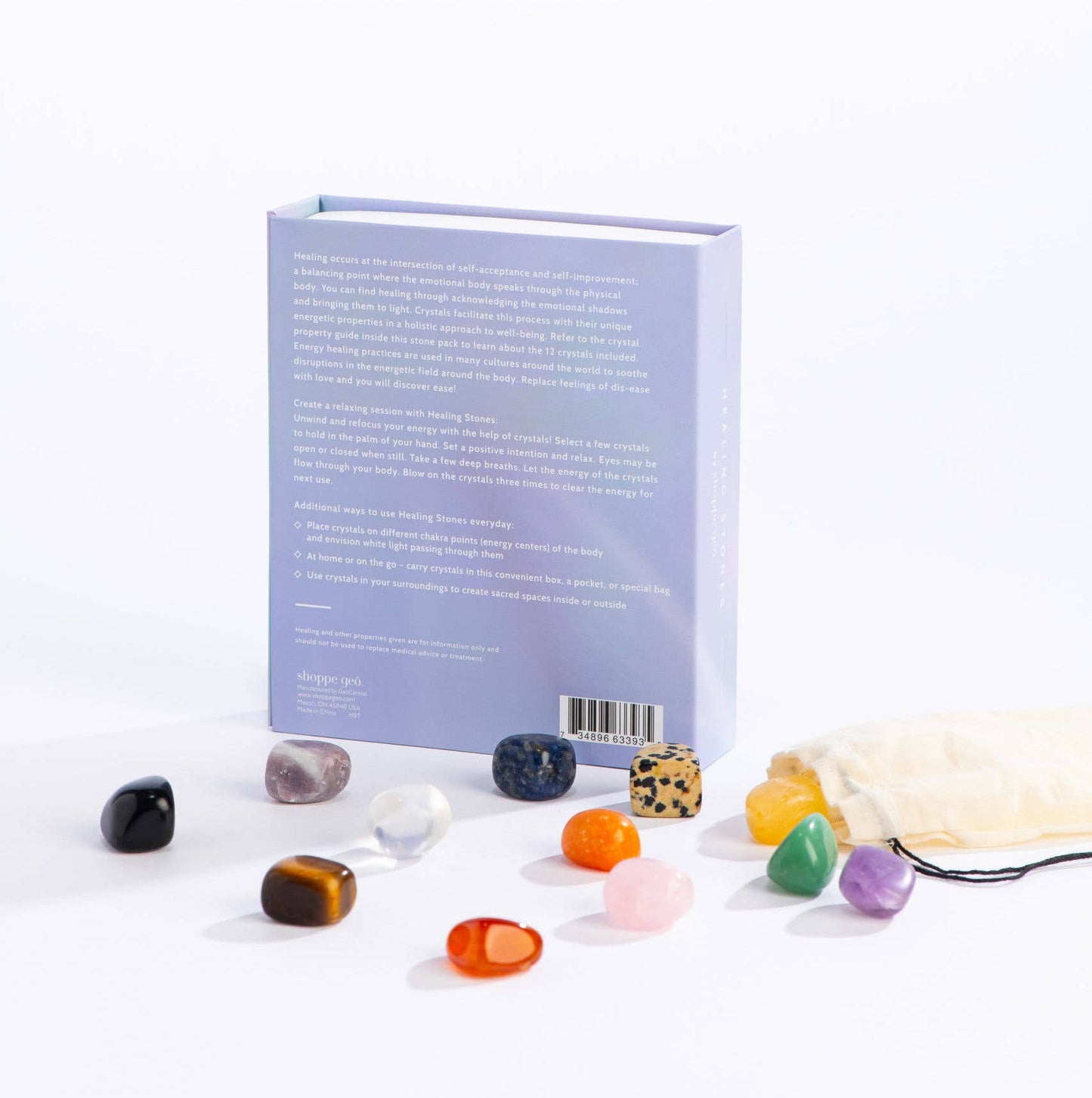 Healing Stones Boxed Crystal Collection