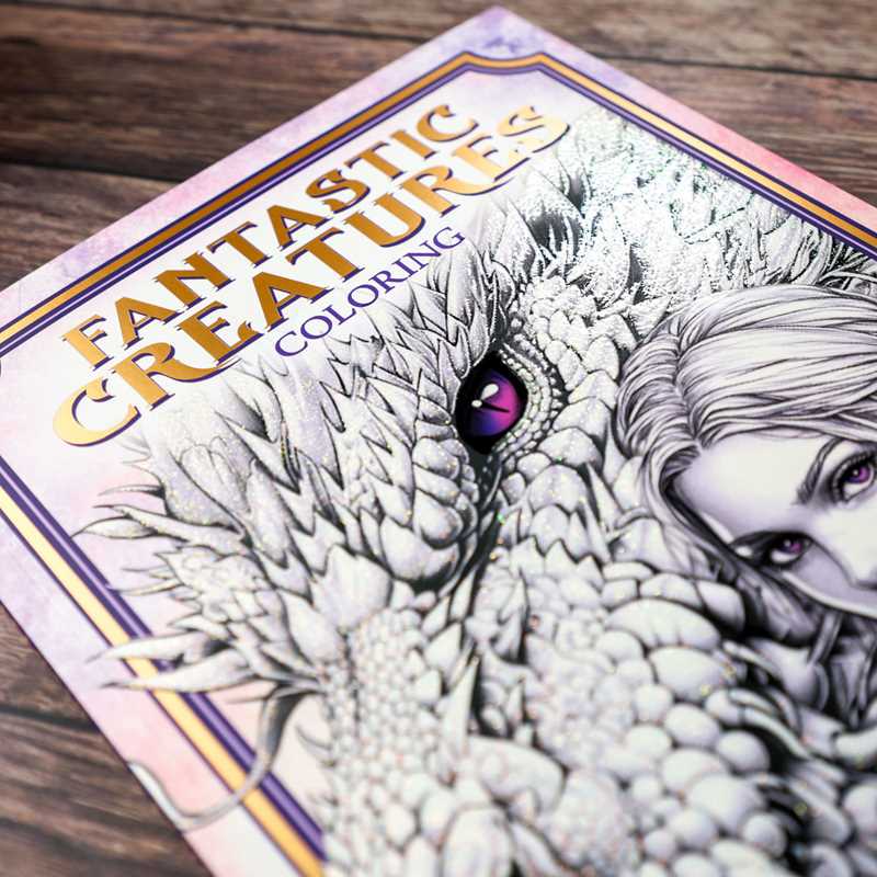 Fantastic Creatures Coloring by Editors of Thunder Bay Press