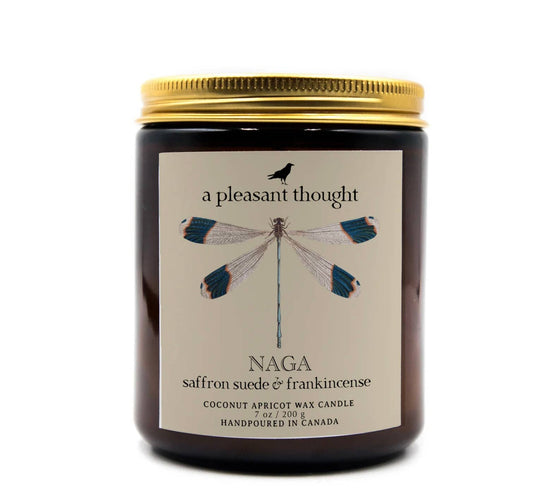 NAGA | SAFFRON SUEDE & FRANKINCENSE | CANDLE