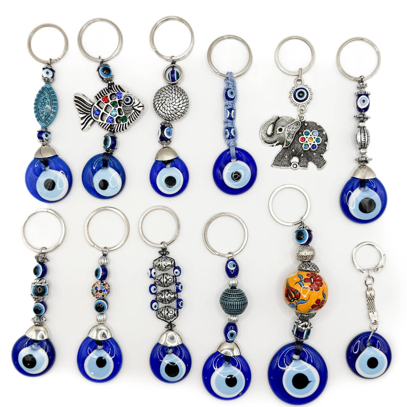 Evil Eye Keychains
