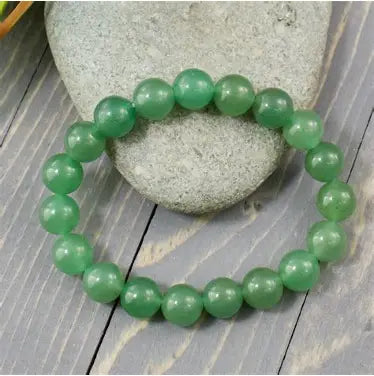 Men's Green Aventurine Stone Bracelet-10MM