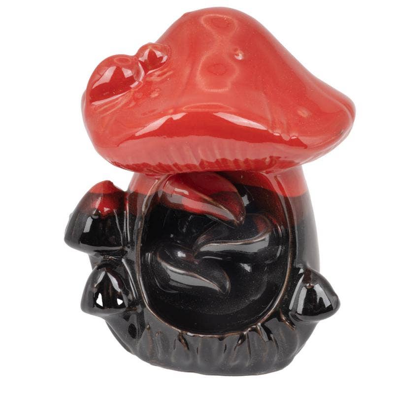 4.5" Mushroom Backflow Incense Burner