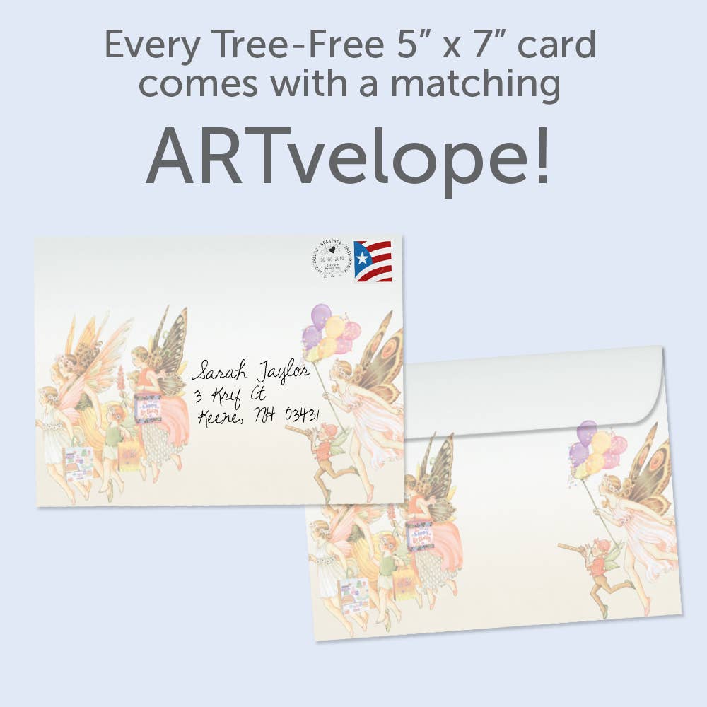 Fairie Celebration Birthday Card