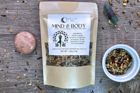 Mind & Body Herbal Tea - Turmeric, Hibiscus & Ginger