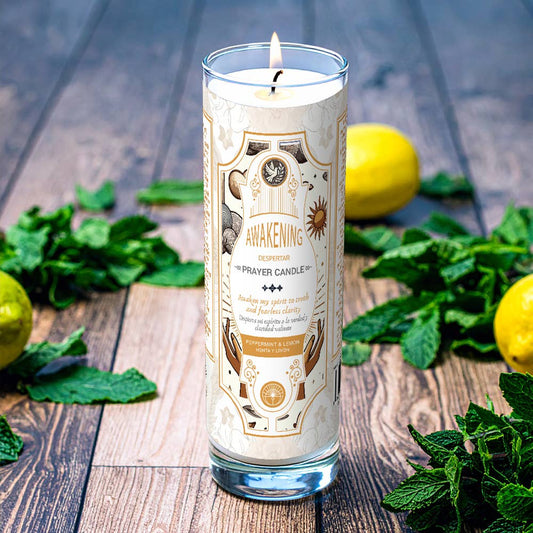 Awakening Prayer Candle 8" (9.5 oz)