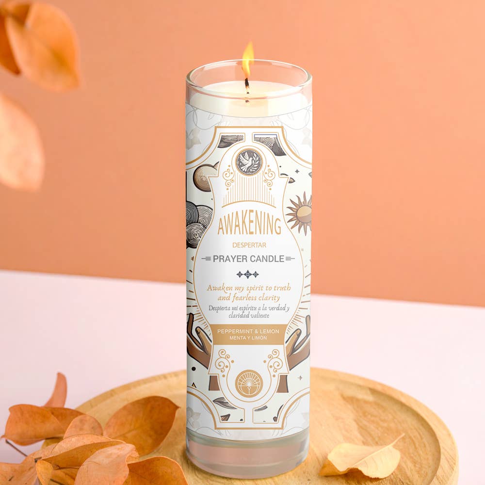 Awakening Prayer Candle 8" (9.5 oz)