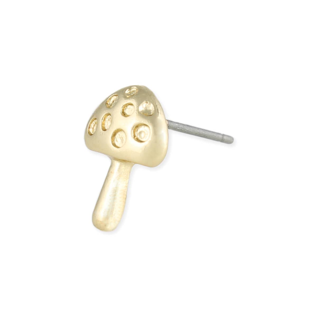 Literary Quotes Mushroom Post Earrings