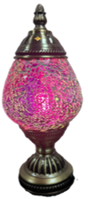 Mosaic Egg Lamps