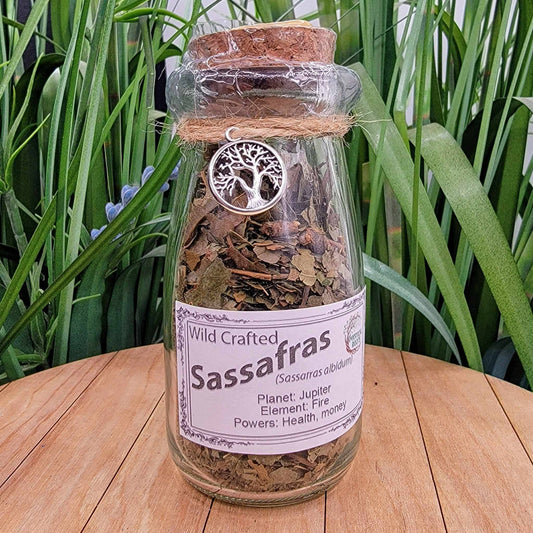 Apothecary Jar - Sassafras Leaf