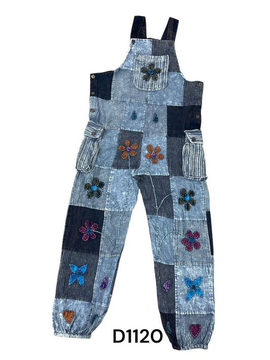 Artwork  Floral  Jumpsuit Overall