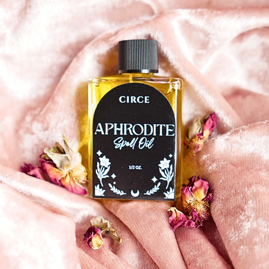 Aphrodite Spell OIl 1/2 oz. - Self Love and Glamour Magic