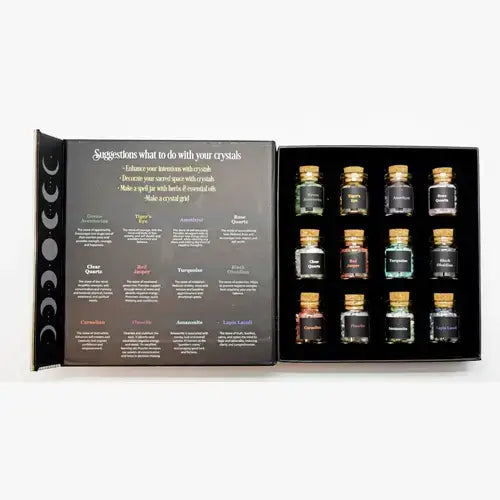 Crystals for Spells Bottle Kit