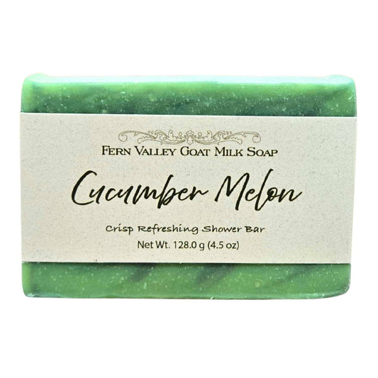 Handmade Goat Milk Soap | Refreshing Cucumber Melon