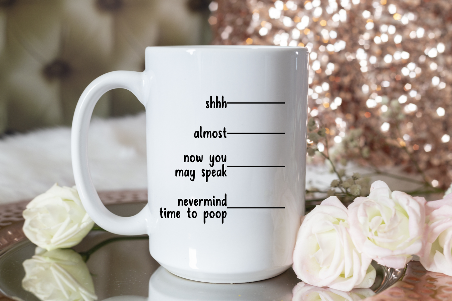 Coffee Mug-Shhh Time To Poop