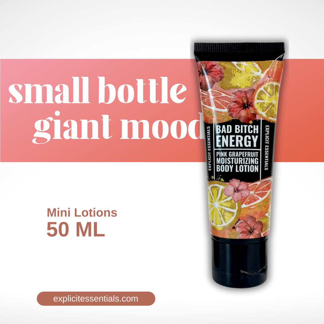 Bad Bitch Energy Mini Lotion