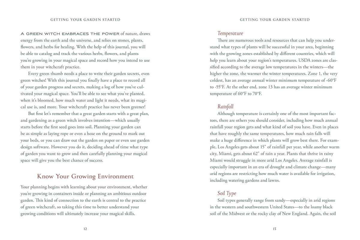 Green Witch's Garden Journal by Arin Murphy-Hiscock