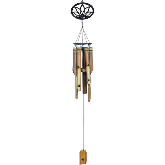 Bamboo Windchime Lotus
