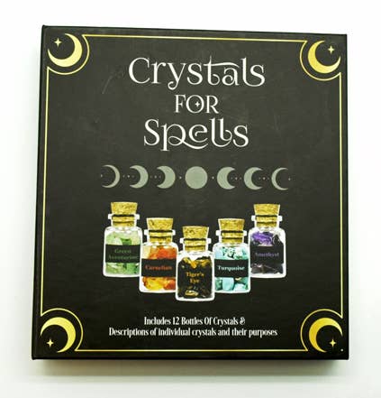 Crystals for Spells Bottle Kit
