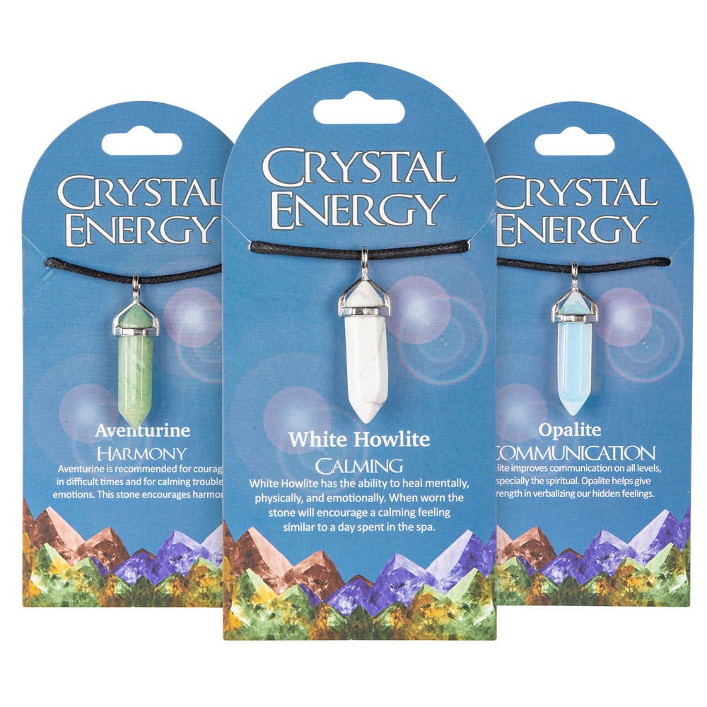 Crystal Energy Pendants