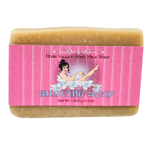 Handmade Goat Milk Soap | Coconut & Lime Verbena Shaving Soap for Women