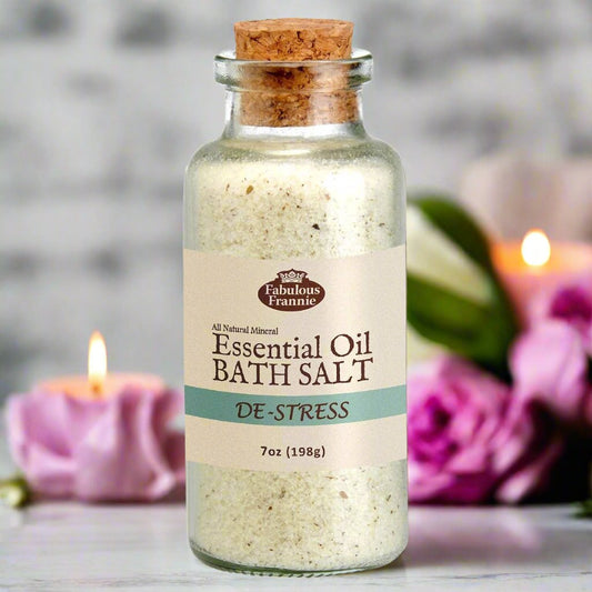 De-Stress Mineral Bath Salt 7oz