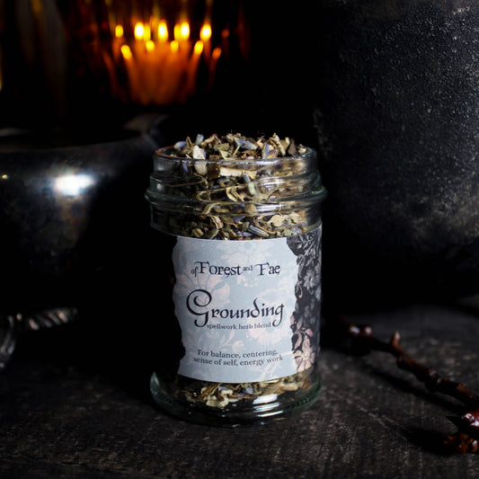 Grounding Spellwork Herb Blend • Ritual • Witchcraft