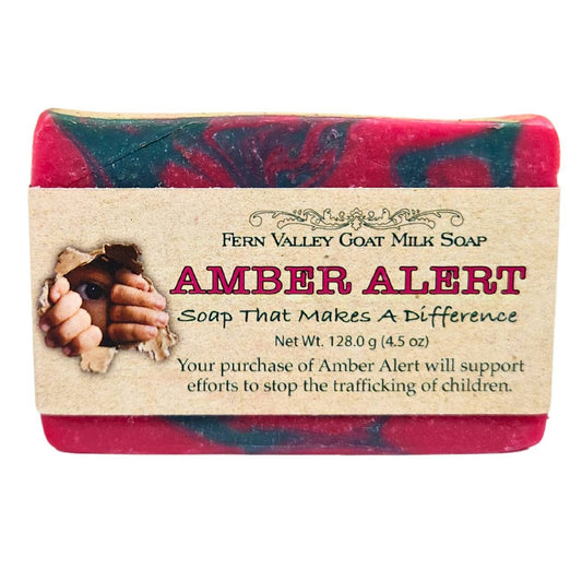 Natural Goat Milk Soap | Amber Alert | Soap That Makes A Difference