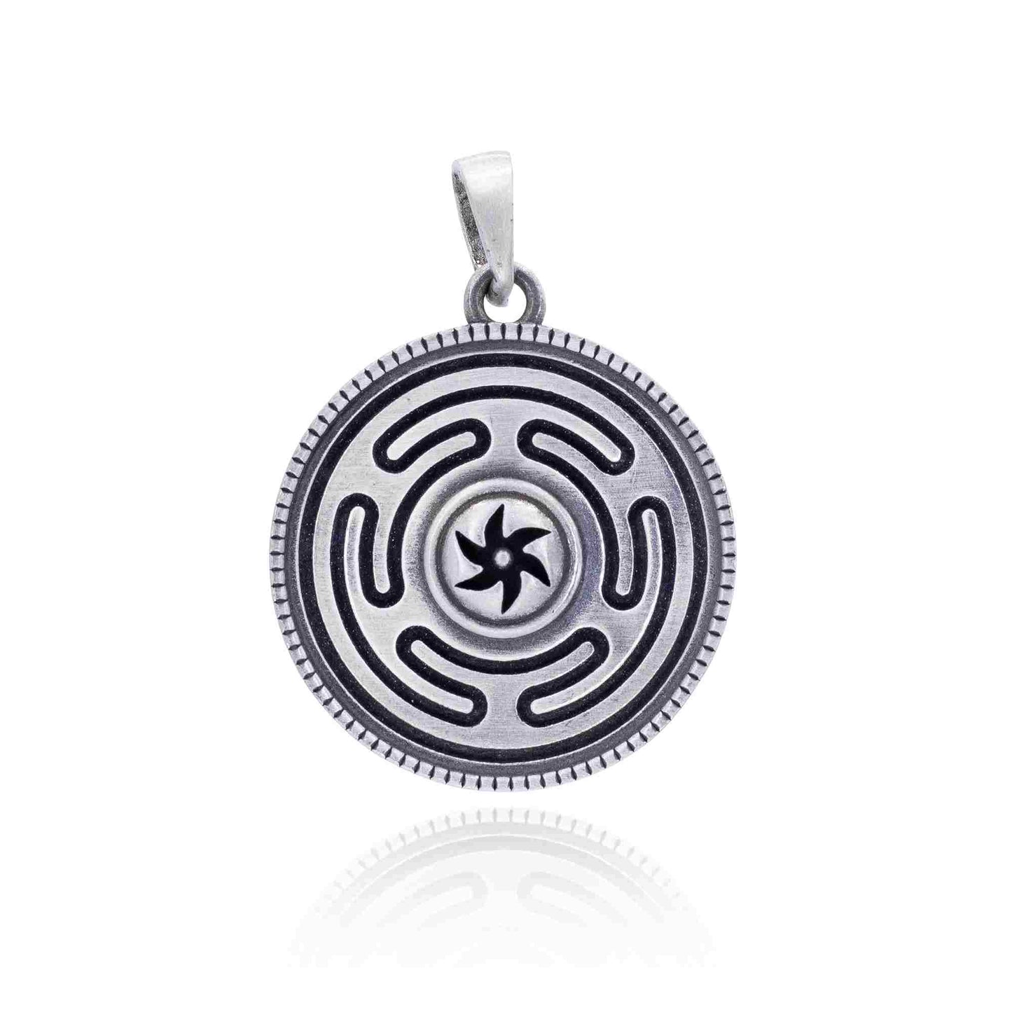 Goddess Pendant - Hecate's Wheel