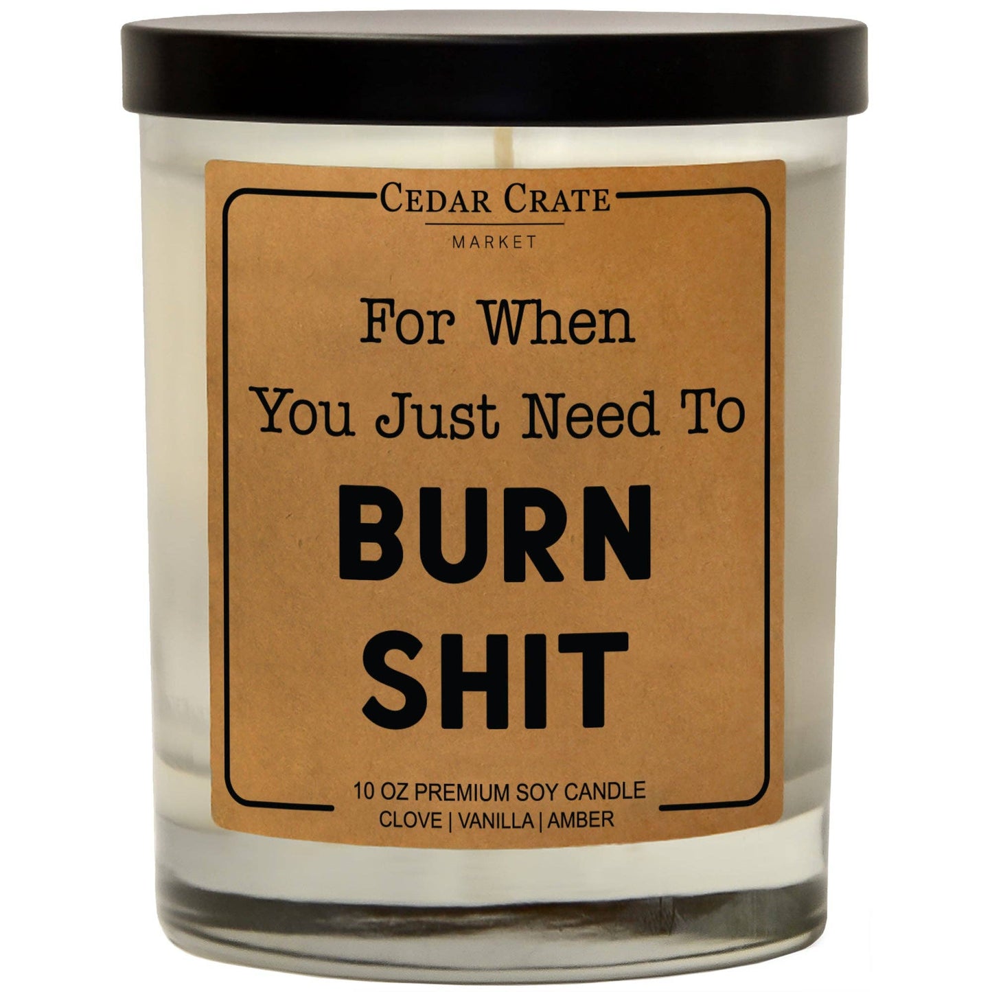 For When You Just Need To Burn Shit Soy Candle