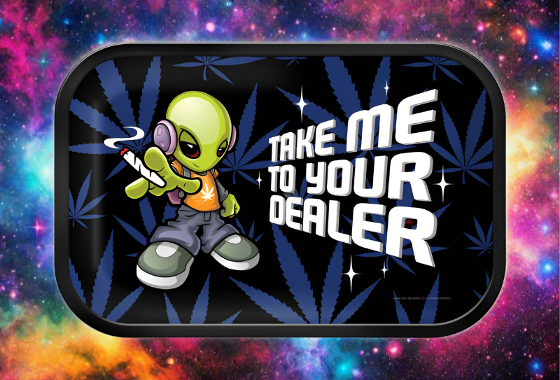 Take Me to Your Dealer Rolling Tray